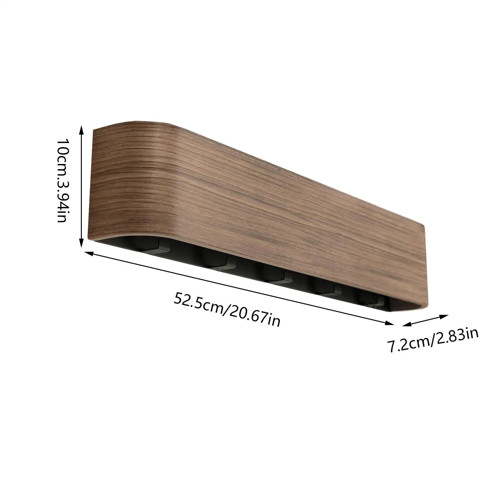 Vestige 6-Hook Wall Coat Rack