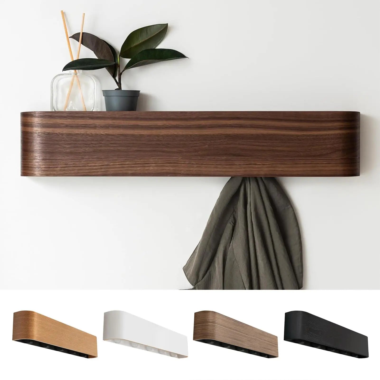 Vestige 6-Hook Wall Coat Rack