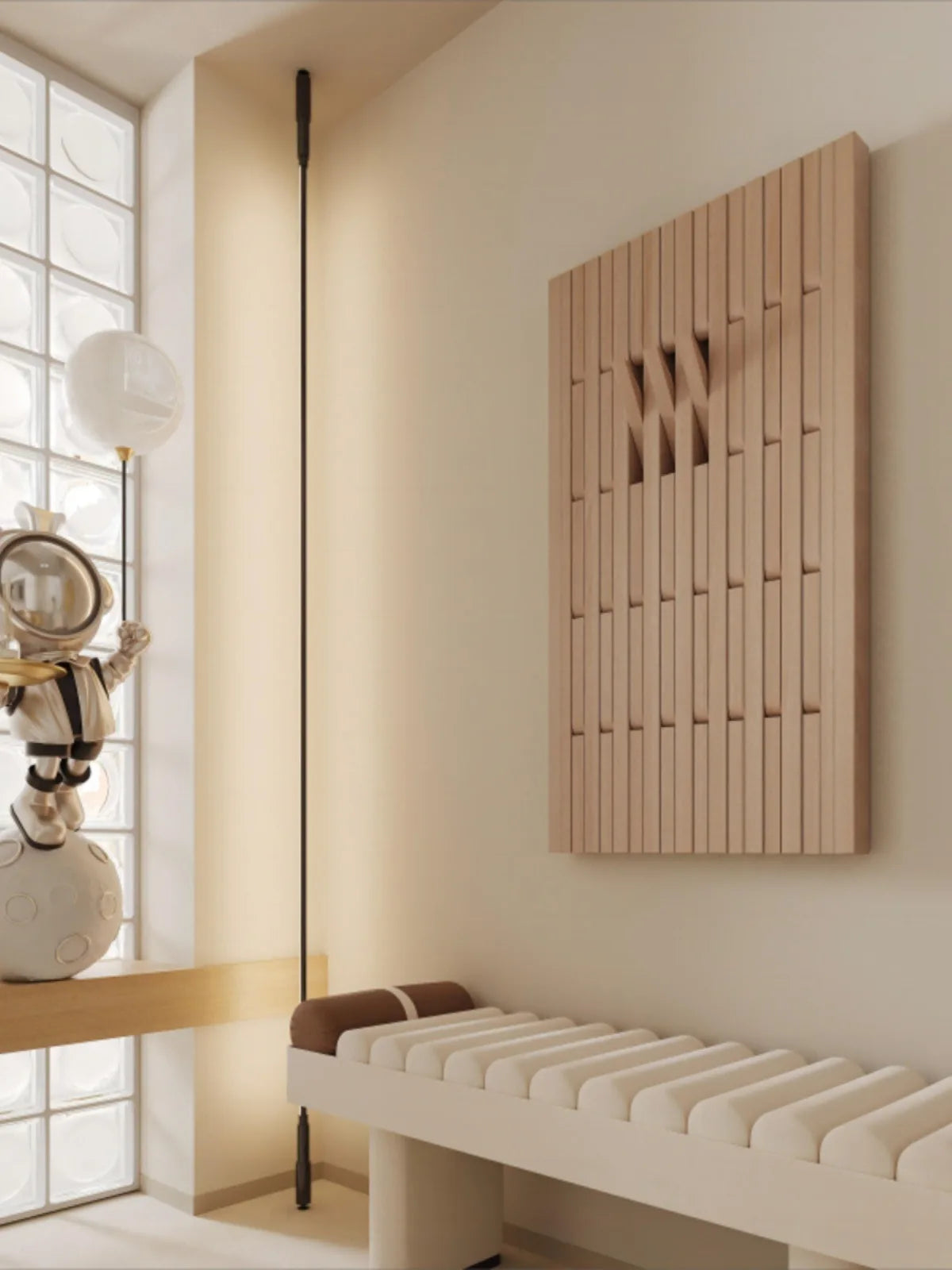 Vestige Foldable Solid Wood Coat Rack