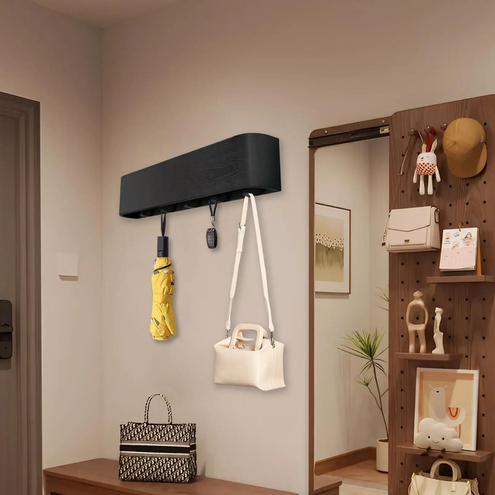 Wall-Mounted Coat Rack