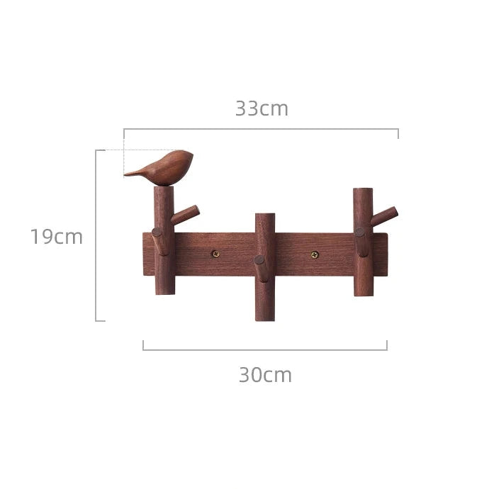 The Vestige Foyer Coat Rack - Brown