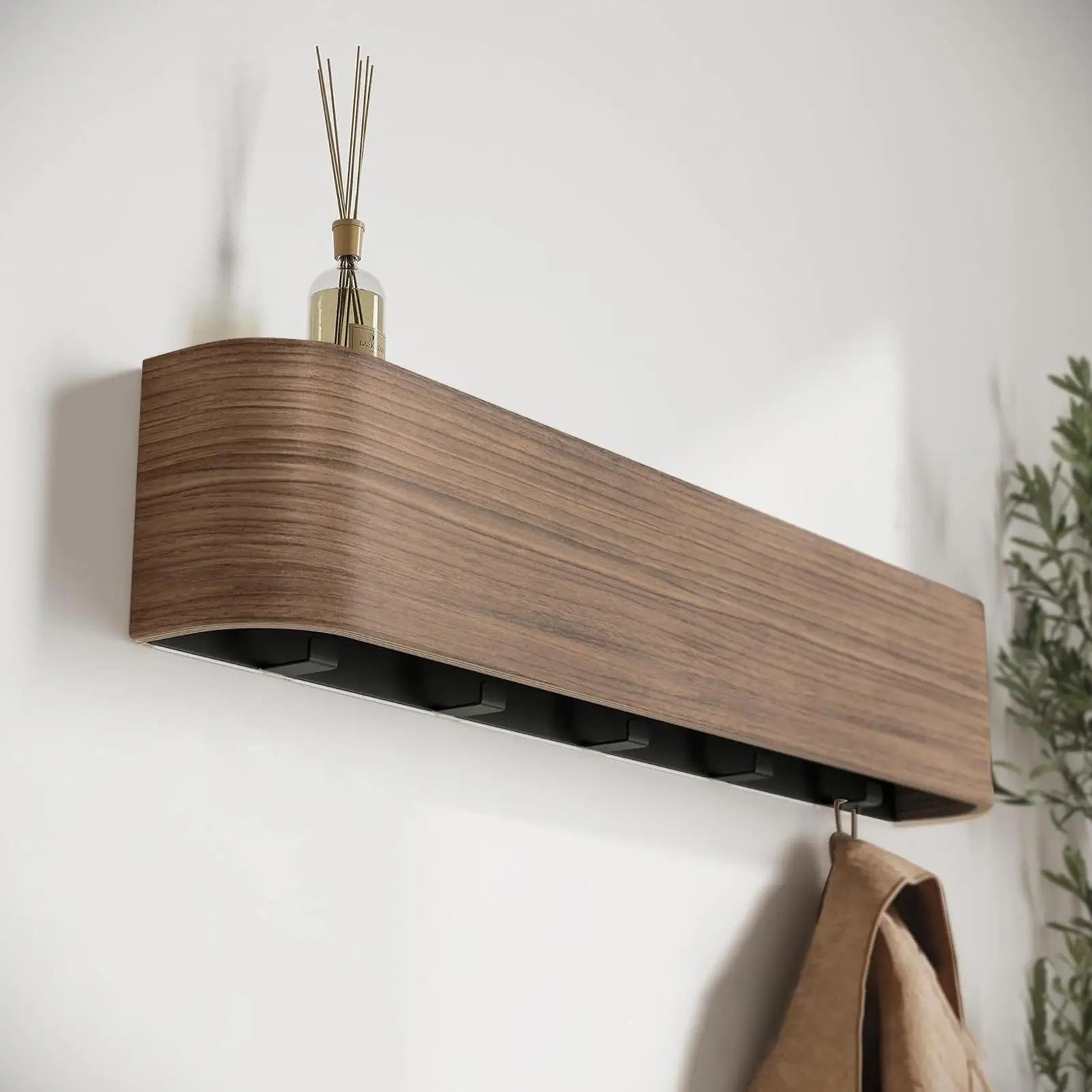 Vestige 6-Hook Wall Coat Rack